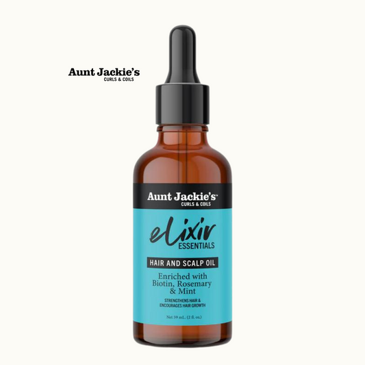 Aunt Jackie’s Elixir Essentials: Biotin & Rosemary Hair & Scalp oil
