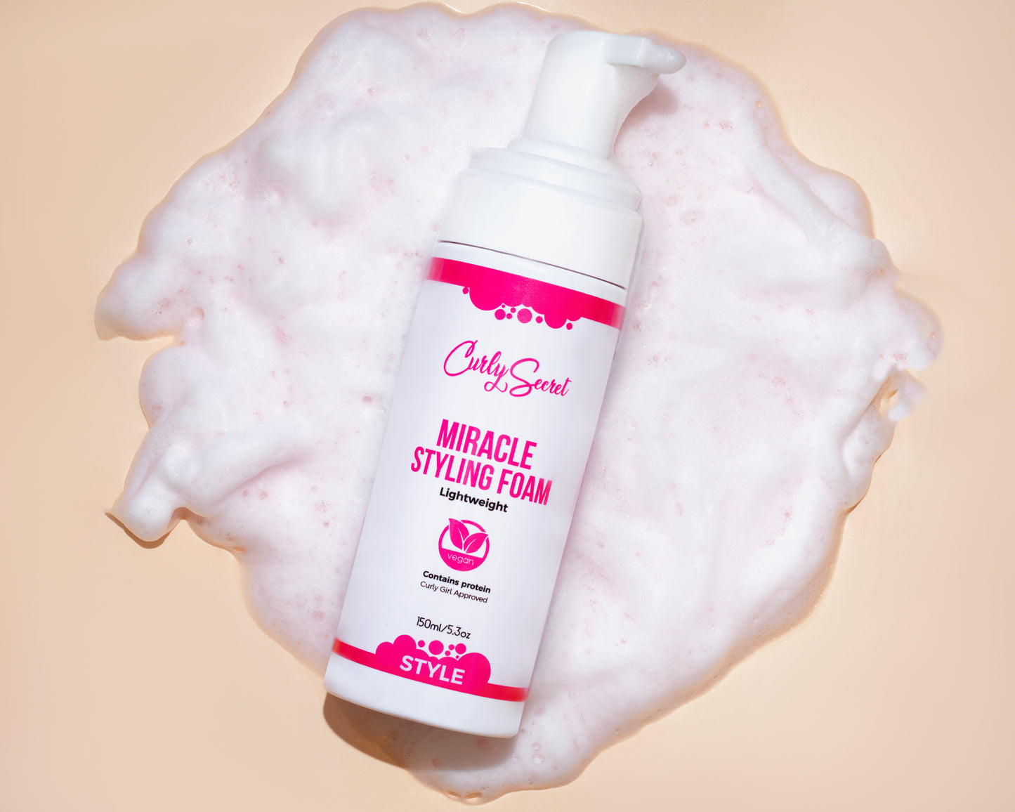 Curly Secret Miracle Styling Foam