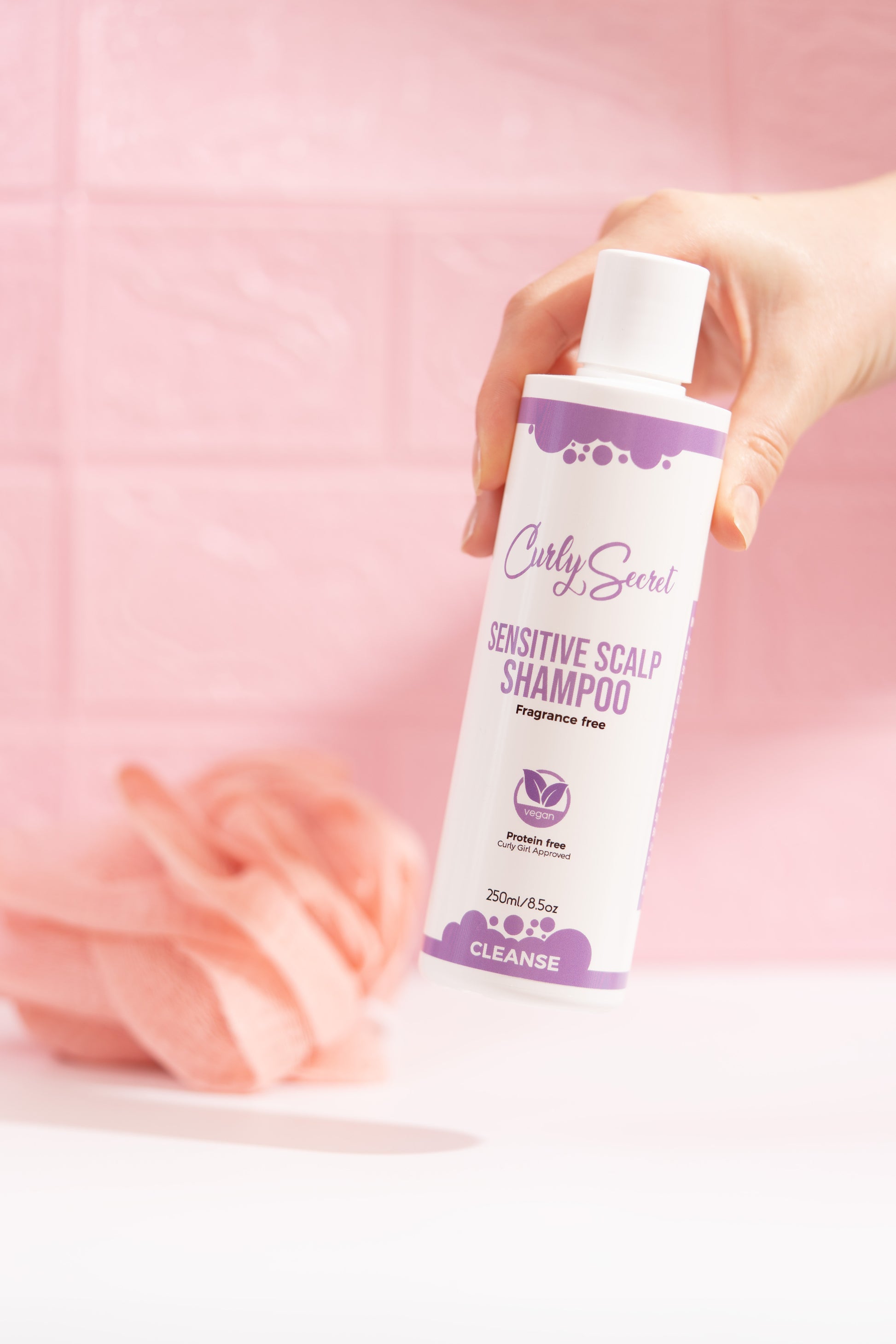 Curly Secret Sensitive scalp shampoo Curliess